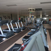 Cardio View of Weights Area